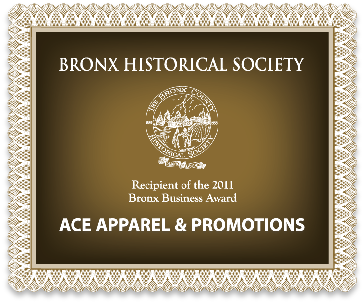 Bronx Historical Society - 2011 Bronx Business Award